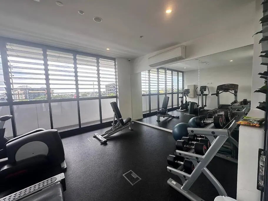 בריסביין Hamilton Riverside Luxury Apartment W Carpark 0*,
