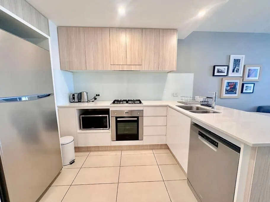 בריסביין Hamilton Riverside Luxury Apartment W Carpark