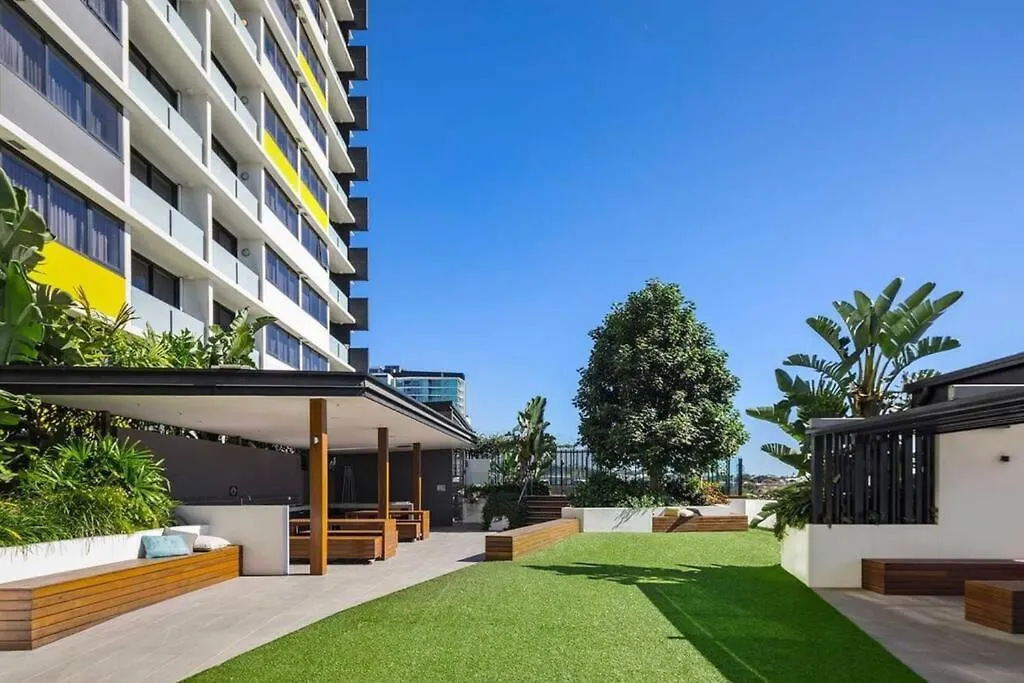 בריסביין Hamilton Riverside Luxury Apartment W Carpark אוסטרליה